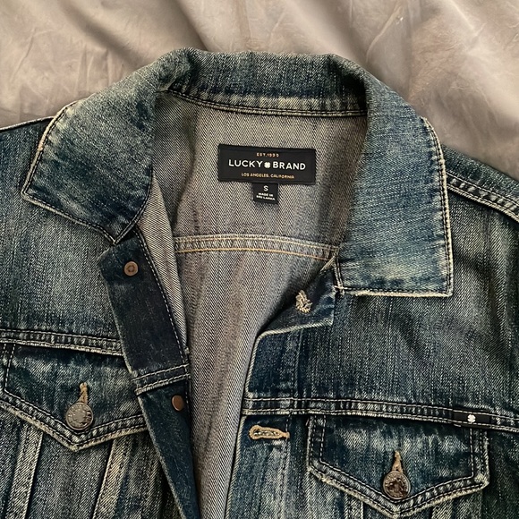 Lucky brand denim jacket - Picture 3 of 3